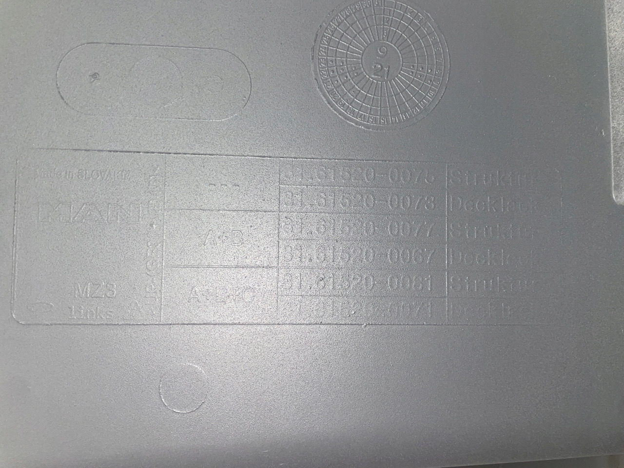 STOPNICA DOLNY STOPIEŃ MAN TGX TGX3 TG-3 81615200075 - Estribo de Caminhão: foto 5 STOPNICA DOLNY STOPIEŃ MAN TGX TGX3 TG-3 81615200075 - Estribo de Caminhão: foto 5