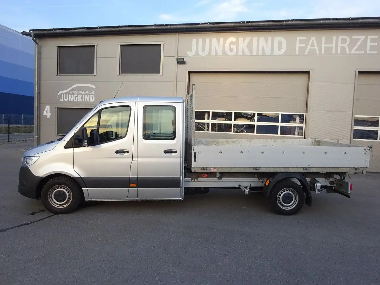 Mercedes-Benz Sprinter 319 CDI DoKa Maxi Kipper AHK 2,8t - Furgão basculante, Carrinha cabine dupla: foto 1 Mercedes-Benz Sprinter 319 CDI DoKa Maxi Kipper AHK 2,8t - Furgão basculante, Carrinha cabine dupla: foto 1