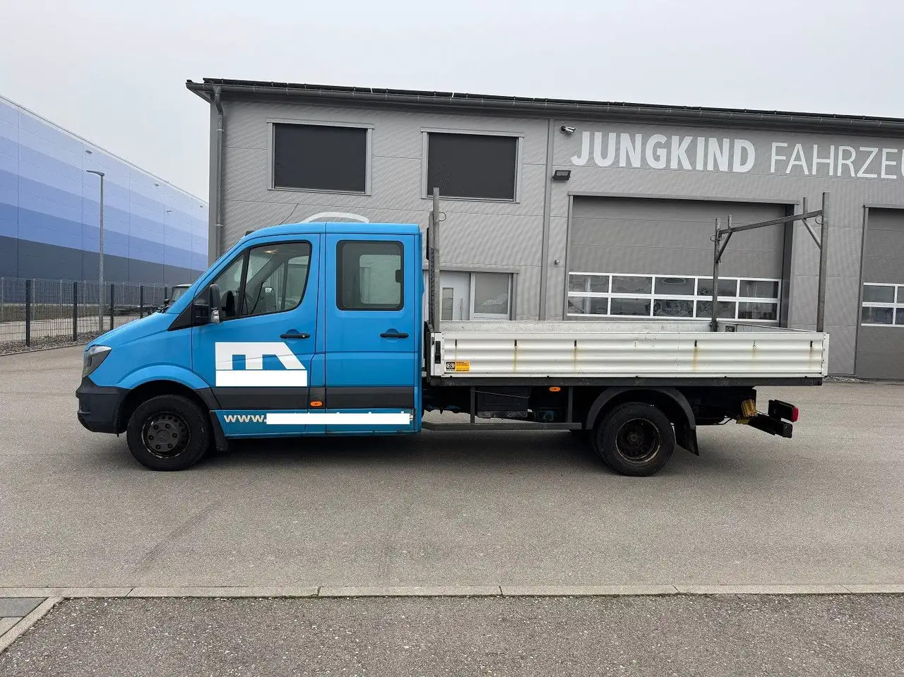 Mercedes-Benz Sprinter 516 CDI Maxi Lang DoKa Pritsche AHK - Furgão caixa aberta, Carrinha cabine dupla: foto 1 Mercedes-Benz Sprinter 516 CDI Maxi Lang DoKa Pritsche AHK - Furgão caixa aberta, Carrinha cabine dupla: foto 1