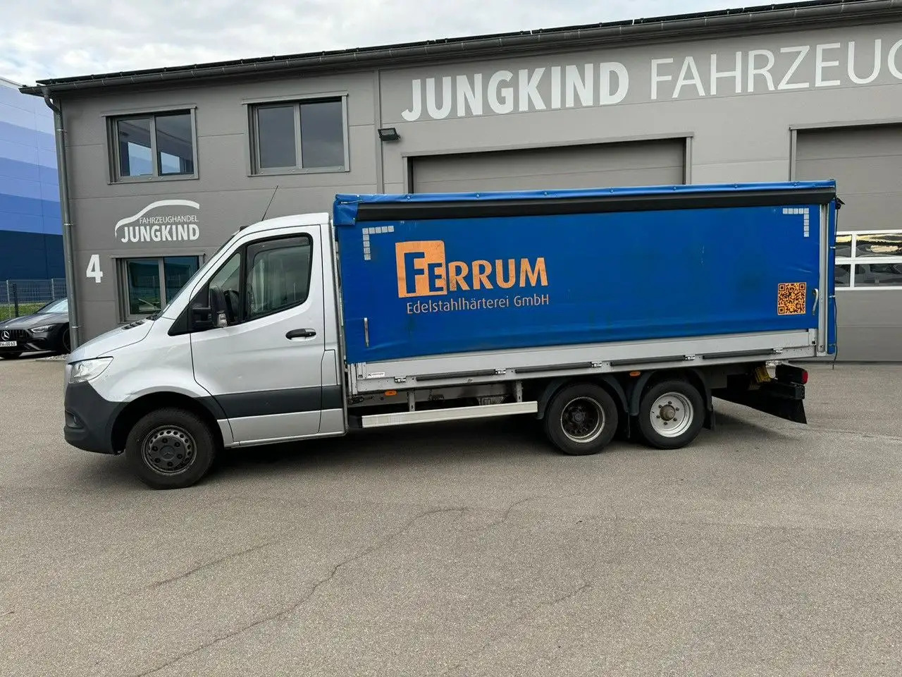 Mercedes-Benz Sprinter 519 CDI Pritsche+Plane 6x2 XXL - Furgão de toldo: foto 2 Mercedes-Benz Sprinter 519 CDI Pritsche+Plane 6x2 XXL - Furgão de toldo: foto 2