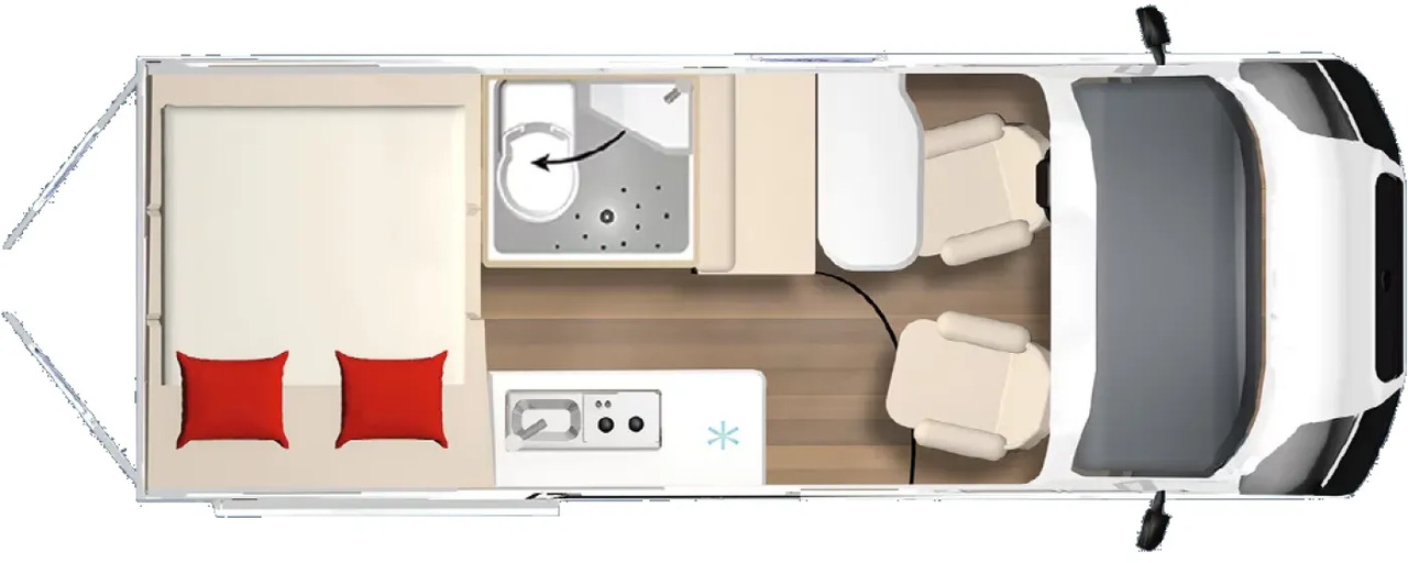 Bürstner B66 C 600 B 66  Voll ausgestattet - Campervan: foto 2 Bürstner B66 C 600 B 66  Voll ausgestattet - Campervan: foto 2