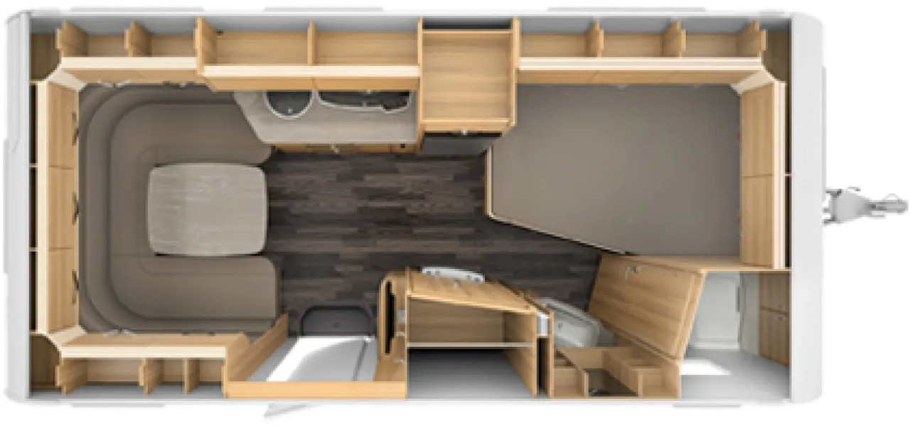 Tabbert Rossini 480 TD 2,3 Dusche, ATC, Vorzelt - Caravana: foto 2 Tabbert Rossini 480 TD 2,3 Dusche, ATC, Vorzelt - Caravana: foto 2