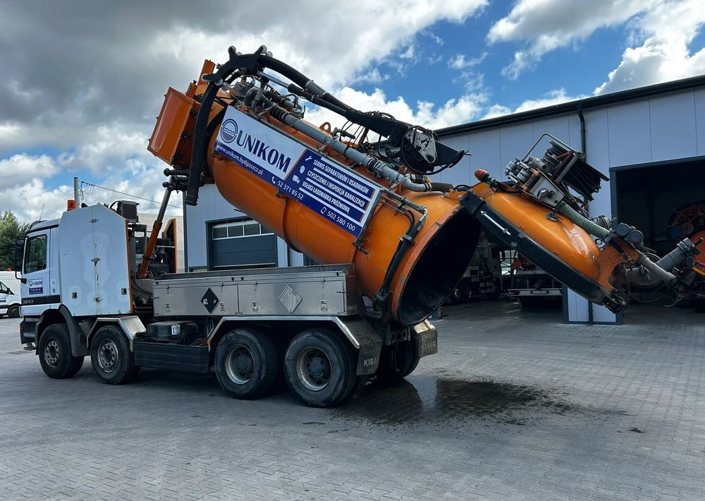 Mercedes-Benz ACTROS 3243 KAISER AQUASTER WUKO - Caminhão limpa fossa: foto 2 Mercedes-Benz ACTROS 3243 KAISER AQUASTER WUKO - Caminhão limpa fossa: foto 2