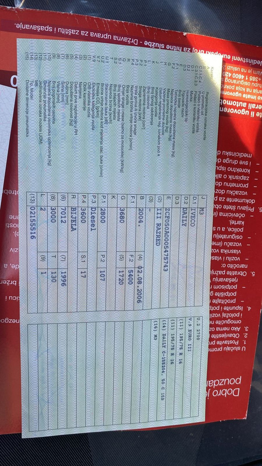 Iveco, 2004 god. - Micro-ônibus, Furgão de passageiros: foto 3 Iveco, 2004 god. - Micro-ônibus, Furgão de passageiros: foto 3