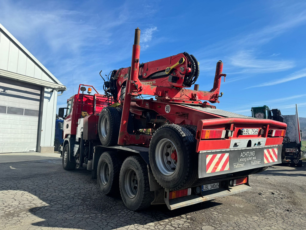 SCANIA R500 - Caminhão florestal, Caminhão grua: foto 4 SCANIA R500 - Caminhão florestal, Caminhão grua: foto 4