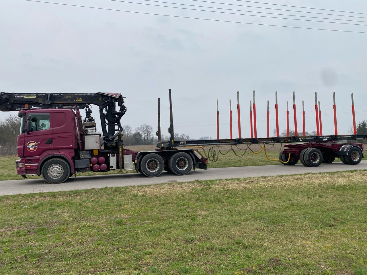 SCANIA R500 - Caminhão florestal, Caminhão grua: foto 3 SCANIA R500 - Caminhão florestal, Caminhão grua: foto 3