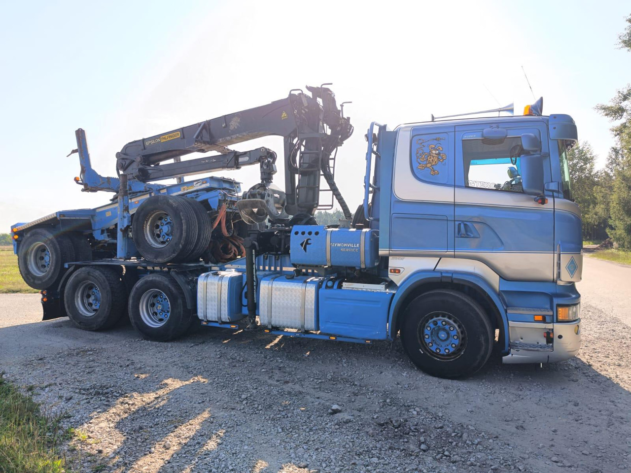 SCANIA R620 V8 - Caminhão florestal, Caminhão grua: foto 5 SCANIA R620 V8 - Caminhão florestal, Caminhão grua: foto 5