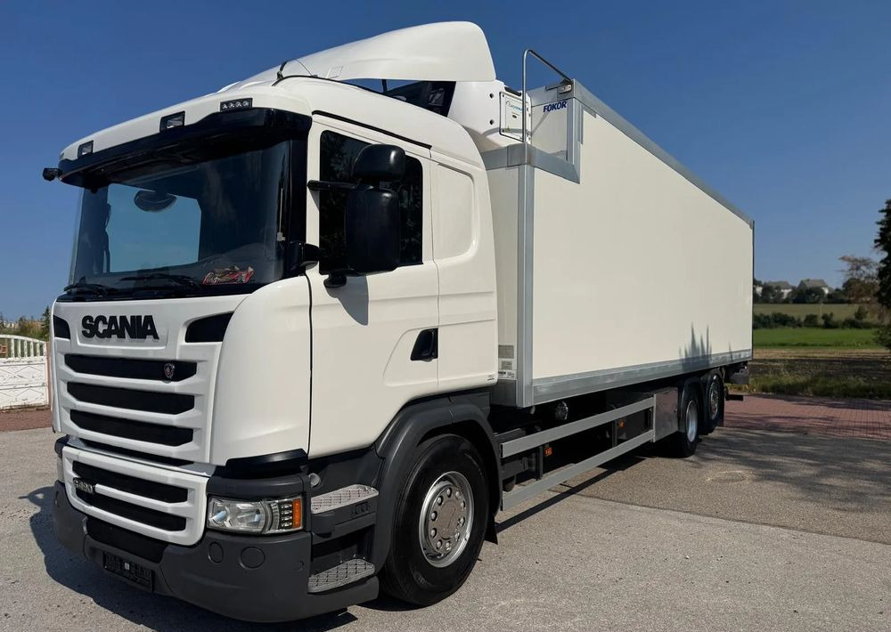 Scania Scania G 490 / CHŁODNIA + WINDA / 23 PALETY / EURO6 / OŚ SKRĘTNA / CARRIER 850 / ASO - Caminhão frigorífico: foto 4 Scania Scania G 490 / CHŁODNIA + WINDA / 23 PALETY / EURO6 / OŚ SKRĘTNA / CARRIER 850 / ASO - Caminhão frigorífico: foto 4