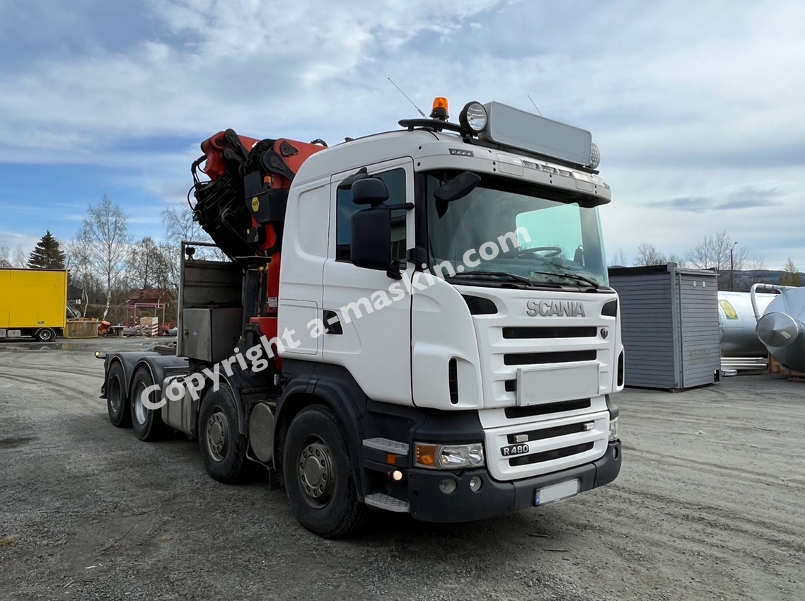Scania with Palfinger PK 850002 R480 - Tractor: foto 2 Scania with Palfinger PK 850002 R480 - Tractor: foto 2