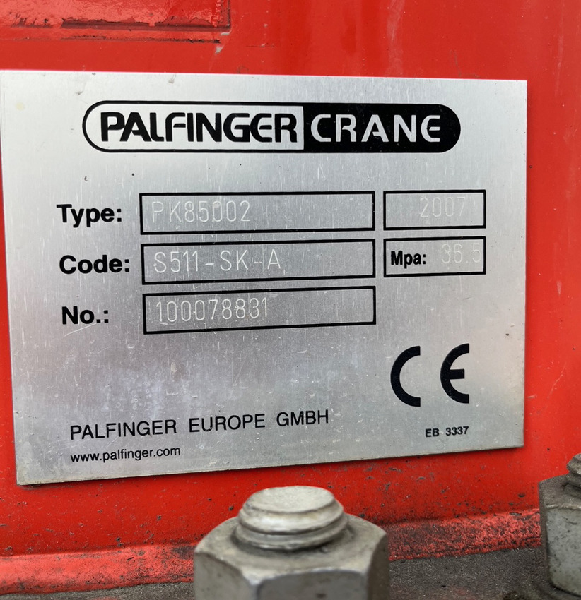 Scania with Palfinger PK 850002 R480 - Tractor: foto 5 Scania with Palfinger PK 850002 R480 - Tractor: foto 5