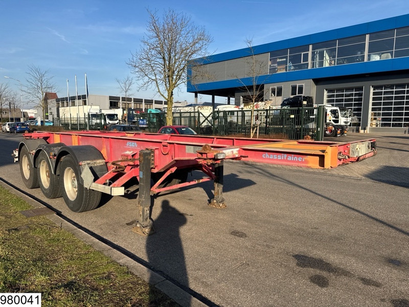 Semireboque transportador de contêineres/ Caixa móvel ASCA Chassis 20 ft, ADR: foto 8