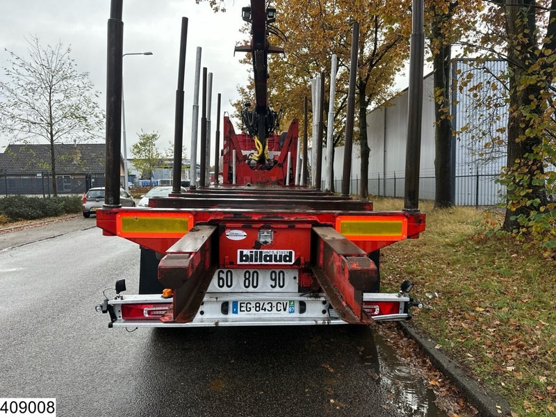 Billaud Chassis Wood transport, Steel suspension, Extendable - Semi-reboque florestal: foto 5 Billaud Chassis Wood transport, Steel suspension, Extendable - Semi-reboque florestal: foto 5