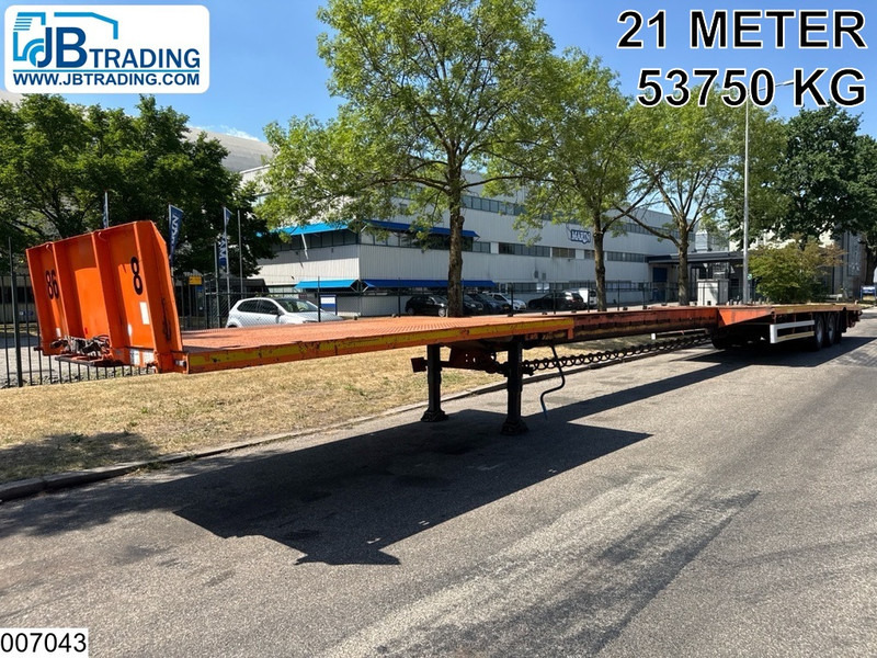 Broshuis open laadbak Extandable 21 Meter, 53750 kg - Semi-reboque plataforma/ Caixa aberta: foto 1 Broshuis open laadbak Extandable 21 Meter, 53750 kg - Semi-reboque plataforma/ Caixa aberta: foto 1
