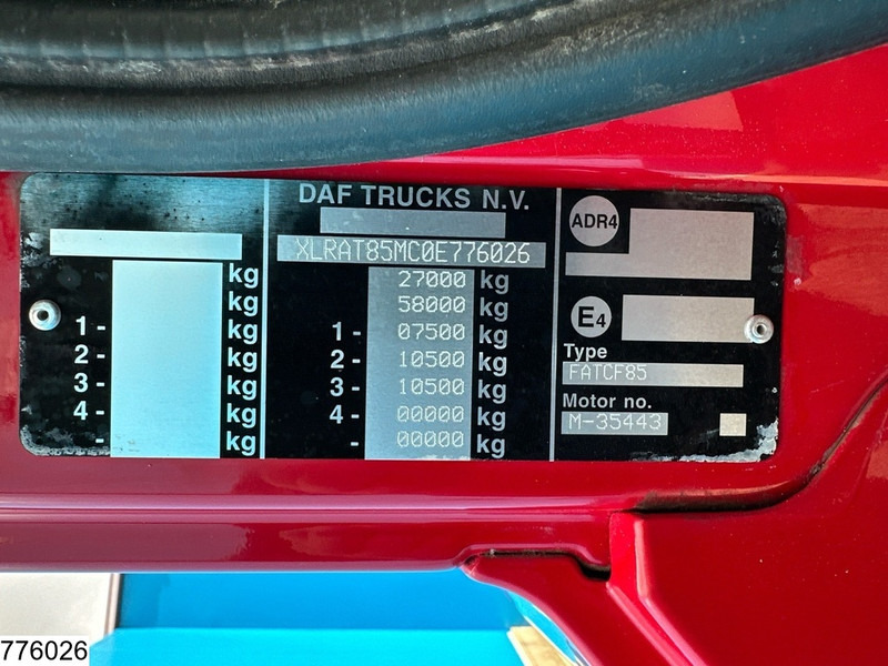 Caminhão basculante DAF 85 CF 460 6x4, Manual, Steel suspension, Retarder: foto 7