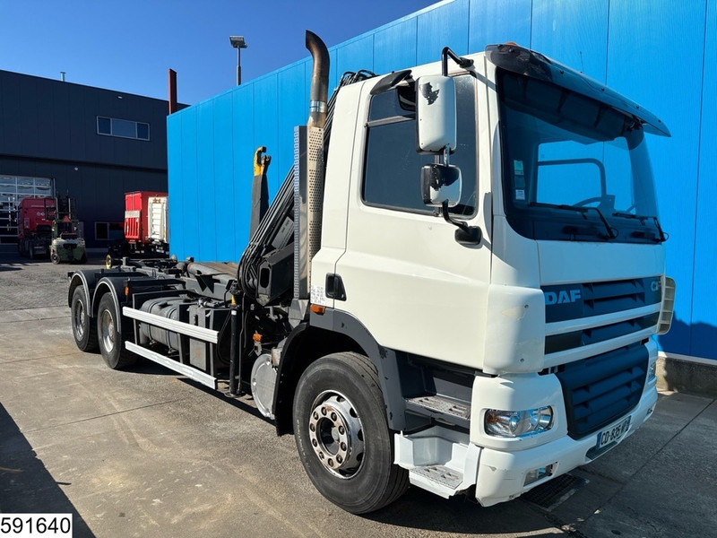 DAF CF 380 6X4, EURO 3, Manual, Steel, HIAB, DALBY - Caminhão polibenne, Caminhão grua: foto 3 DAF CF 380 6X4, EURO 3, Manual, Steel, HIAB, DALBY - Caminhão polibenne, Caminhão grua: foto 3