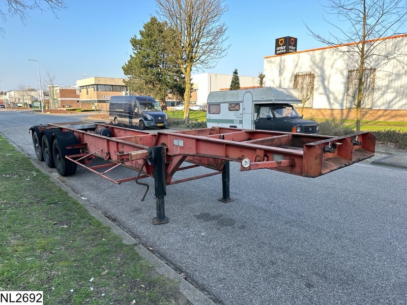 Fruehauf Container 20 FT, Steel suspension - Semireboque transportador de contêineres/ Caixa móvel: foto 3 Fruehauf Container 20 FT, Steel suspension - Semireboque transportador de contêineres/ Caixa móvel: foto 3