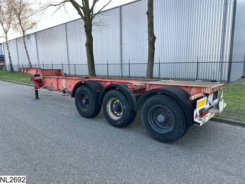 Fruehauf Container 20 FT, Steel suspension - Semireboque transportador de contêineres/ Caixa móvel: foto 4 Fruehauf Container 20 FT, Steel suspension - Semireboque transportador de contêineres/ Caixa móvel: foto 4