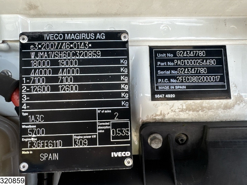 Caminhão transporte de veículos Iveco Stralis 420 EURO 6, Retarder, PTO, LOHR, Standairco: foto 7
