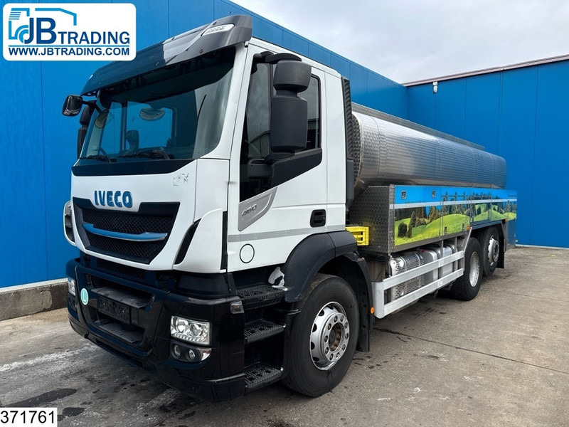 Iveco Stralis 460 6x2, EURO 6, 15,900 litres, Milk, Retarder, Lenk - Caminhão tanque: foto 1 Iveco Stralis 460 6x2, EURO 6, 15,900 litres, Milk, Retarder, Lenk - Caminhão tanque: foto 1