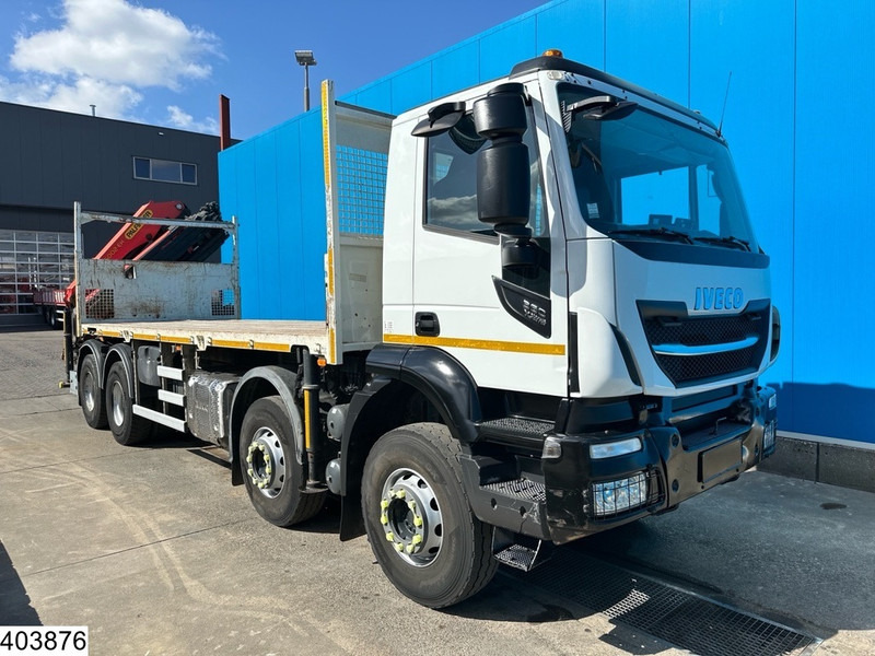 Iveco X-Way 360 8x4, EURO 6, Palfinger, Remote, Steel suspenion - Camião de caixa aberta/ Plataforma, Caminhão grua: foto 3 Iveco X-Way 360 8x4, EURO 6, Palfinger, Remote, Steel suspenion - Camião de caixa aberta/ Plataforma, Caminhão grua: foto 3