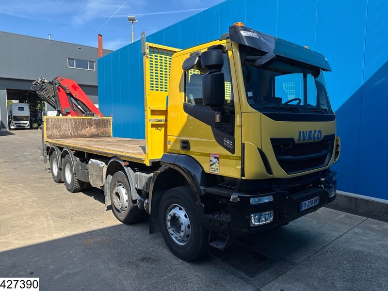 Iveco X-Way 480 8X4, EURO 6D, Retarder, Palfinger - Camião de caixa aberta/ Plataforma, Caminhão grua: foto 3 Iveco X-Way 480 8X4, EURO 6D, Retarder, Palfinger - Camião de caixa aberta/ Plataforma, Caminhão grua: foto 3