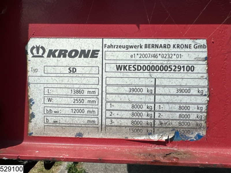 Krone Tautliner - Semi-reboque de lona: foto 4 Krone Tautliner - Semi-reboque de lona: foto 4