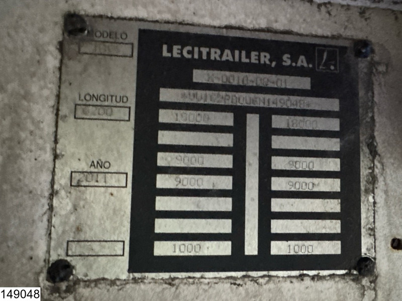 Lecitrailer Middenas - Reboque plataforma/ Caixa aberta: foto 4 Lecitrailer Middenas - Reboque plataforma/ Caixa aberta: foto 4