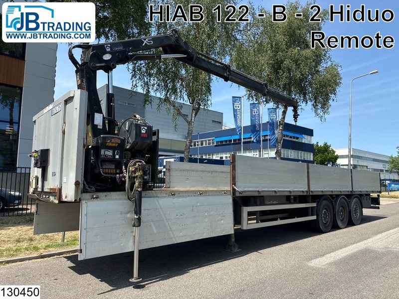 Lecitrailer open laadbak HIAB, Remote - Semi-reboque plataforma/ Caixa aberta: foto 1 Lecitrailer open laadbak HIAB, Remote - Semi-reboque plataforma/ Caixa aberta: foto 1
