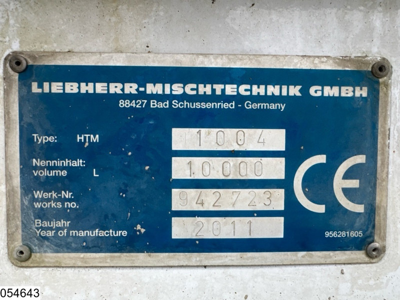 Liebherr Betonmixer Liebherr 10m3 - Semi-reboque betoneira: foto 5 Liebherr Betonmixer Liebherr 10m3 - Semi-reboque betoneira: foto 5