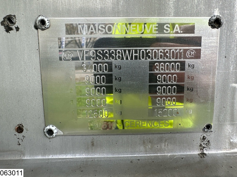 MAISONNEUVE Food 26,000 litres, 1 compartment - Semirreboque tanque: foto 4 MAISONNEUVE Food 26,000 litres, 1 compartment - Semirreboque tanque: foto 4