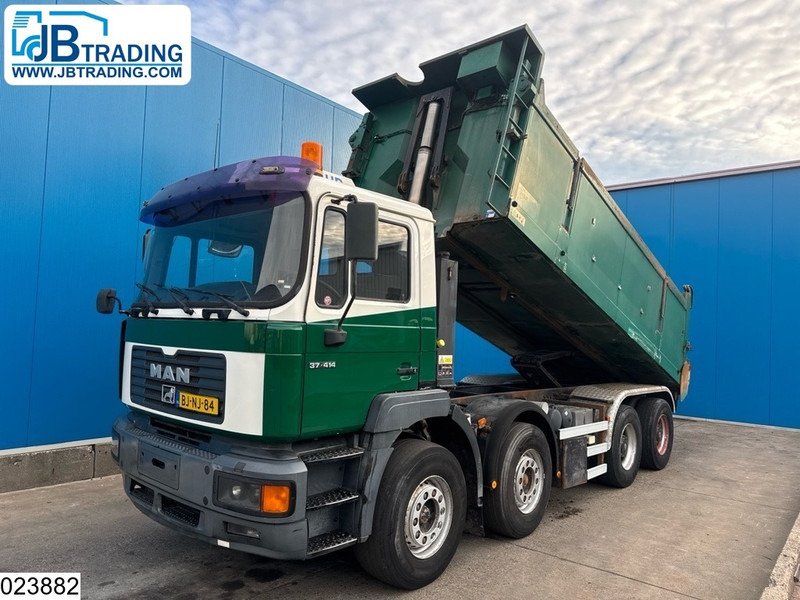 MAN 37 414 8x4, EURO 2, Manual, Leaf suspension - Caminhão basculante: foto 1 MAN 37 414 8x4, EURO 2, Manual, Leaf suspension - Caminhão basculante: foto 1