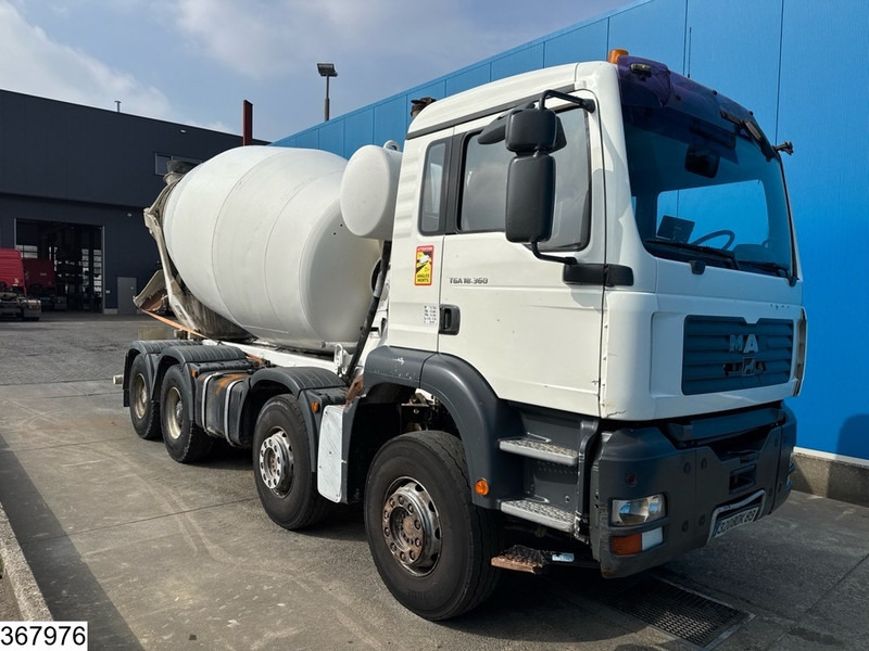MAN TGA 32 360 8X4, Manual, Steel suspension, Stetter 9m3 - Caminhão betoneira: foto 3 MAN TGA 32 360 8X4, Manual, Steel suspension, Stetter 9m3 - Caminhão betoneira: foto 3