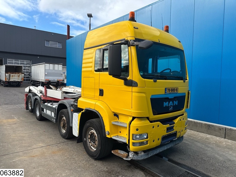 MAN TGS 34 480 8x2 / 8x4, EURO 5, Silosteller - Caminhão transportador de contêineres/ Caixa móvel: foto 3 MAN TGS 34 480 8x2 / 8x4, EURO 5, Silosteller - Caminhão transportador de contêineres/ Caixa móvel: foto 3