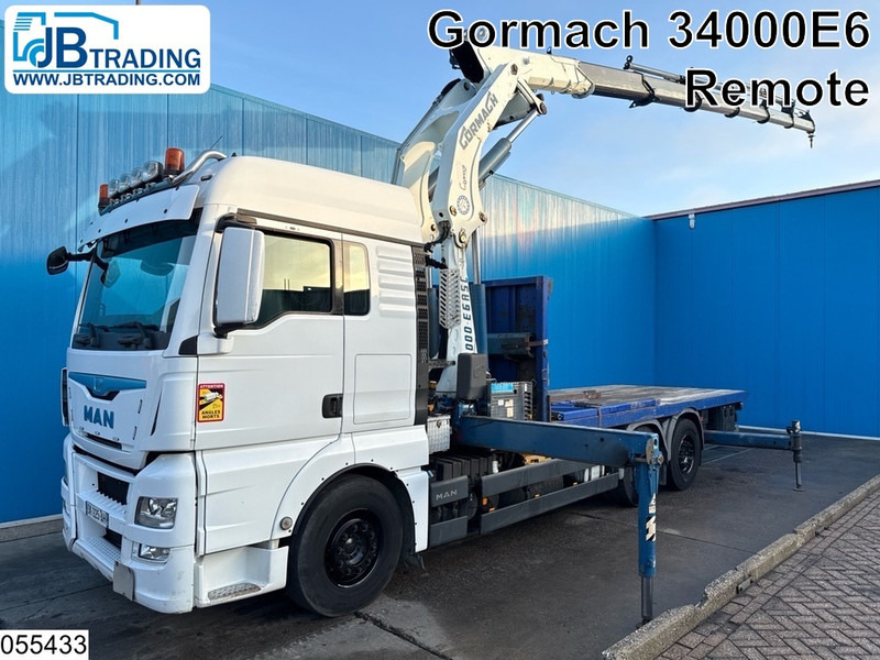 MAN TGX 26 440 6x2. EURO 6, Gormach, Remote, Retarder - Camião de caixa aberta/ Plataforma, Caminhão grua: foto 1 MAN TGX 26 440 6x2. EURO 6, Gormach, Remote, Retarder - Camião de caixa aberta/ Plataforma, Caminhão grua: foto 1