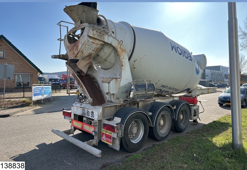 Semi-reboque betoneira MOL Beton mixer 10000 Liter, 10 M3, Stetter, Mixer: foto 12