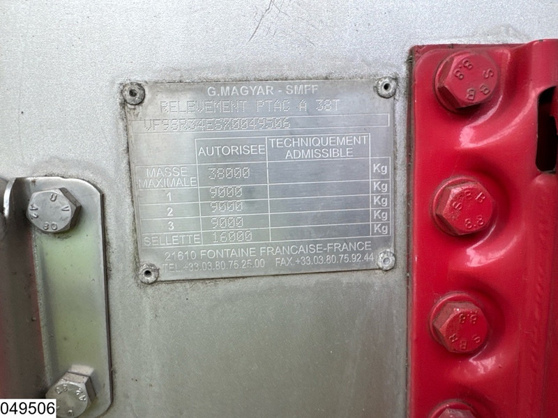 Magyar Food Magyar, 38980 Liter, 4 Compartimenten - Semirreboque tanque: foto 4 Magyar Food Magyar, 38980 Liter, 4 Compartimenten - Semirreboque tanque: foto 4