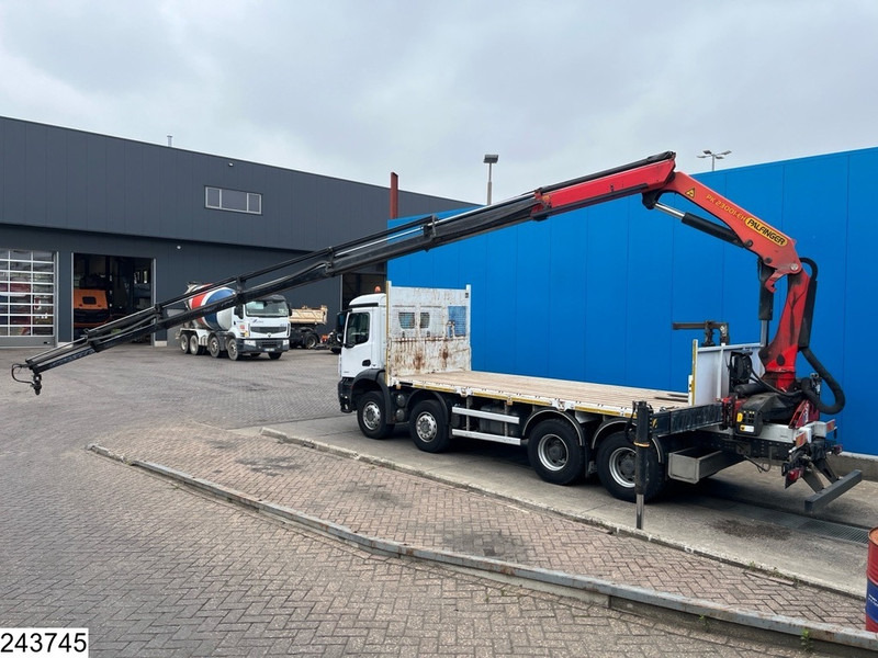 Mercedes-Benz Arocs 3240 8X4, EURO 6, Steel suspension, Palfinger - Camião de caixa aberta/ Plataforma, Caminhão grua: foto 4 Mercedes-Benz Arocs 3240 8X4, EURO 6, Steel suspension, Palfinger - Camião de caixa aberta/ Plataforma, Caminhão grua: foto 4