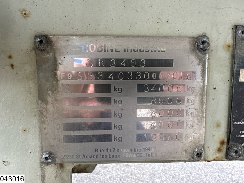 ROBINE Gas 51053 liter, LPG GPL Butane, 1 Comp - Semirreboque tanque: foto 4 ROBINE Gas 51053 liter, LPG GPL Butane, 1 Comp - Semirreboque tanque: foto 4