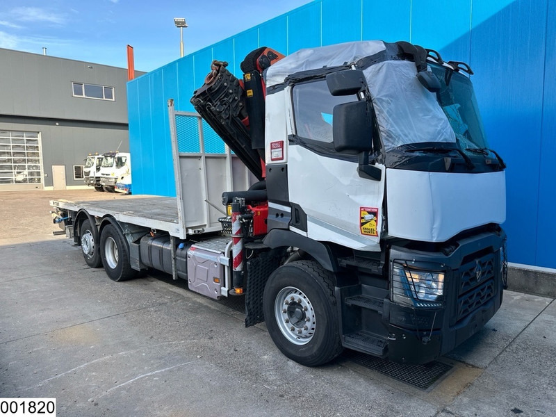 Renault C 460 6x2, EURO 6, Palfinger, Retarder - Camião de caixa aberta/ Plataforma, Caminhão grua: foto 3 Renault C 460 6x2, EURO 6, Palfinger, Retarder - Camião de caixa aberta/ Plataforma, Caminhão grua: foto 3