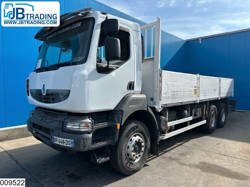 Renault Kerax 380 Dxi 6X4, EURO 5, Steel suspension - Camião de caixa aberta/ Plataforma: foto 1 Renault Kerax 380 Dxi 6X4, EURO 5, Steel suspension - Camião de caixa aberta/ Plataforma: foto 1