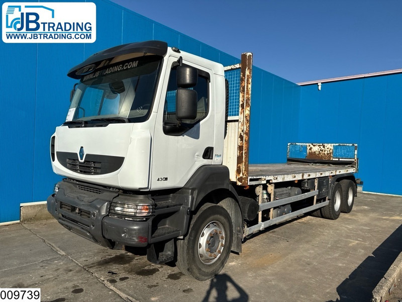 Renault Kerax 430 Dxi 6x4, EURO 5, Steel suspenion - Camião de caixa aberta/ Plataforma: foto 1 Renault Kerax 430 Dxi 6x4, EURO 5, Steel suspenion - Camião de caixa aberta/ Plataforma: foto 1