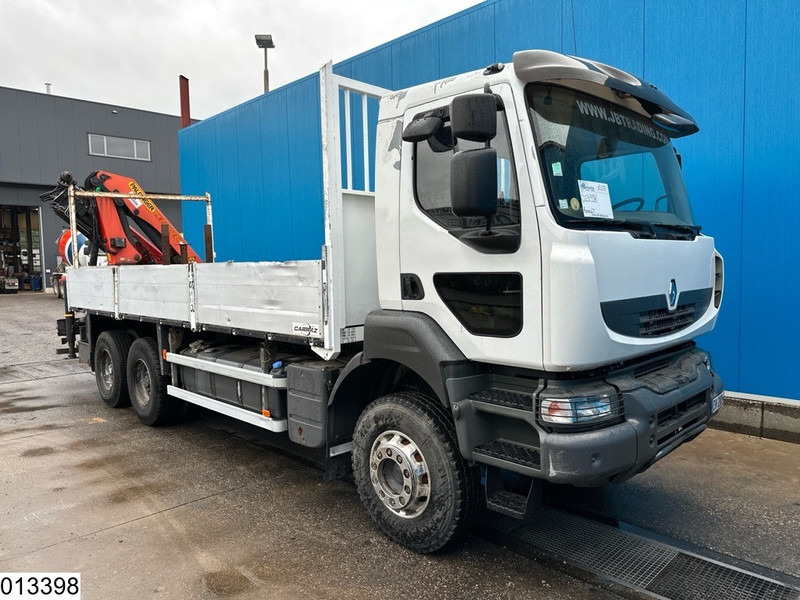 Renault Kerax 430 Dxi EURO 5, Retarder, Steel suspension, Palfinger - Camião de caixa aberta/ Plataforma, Caminhão grua: foto 3 Renault Kerax 430 Dxi EURO 5, Retarder, Steel suspension, Palfinger - Camião de caixa aberta/ Plataforma, Caminhão grua: foto 3