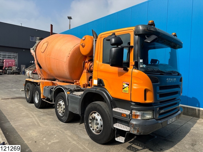 Scania P 380 8X4, Manual, Steel suspension, Stetter 8M3 - Caminhão betoneira: foto 3 Scania P 380 8X4, Manual, Steel suspension, Stetter 8M3 - Caminhão betoneira: foto 3