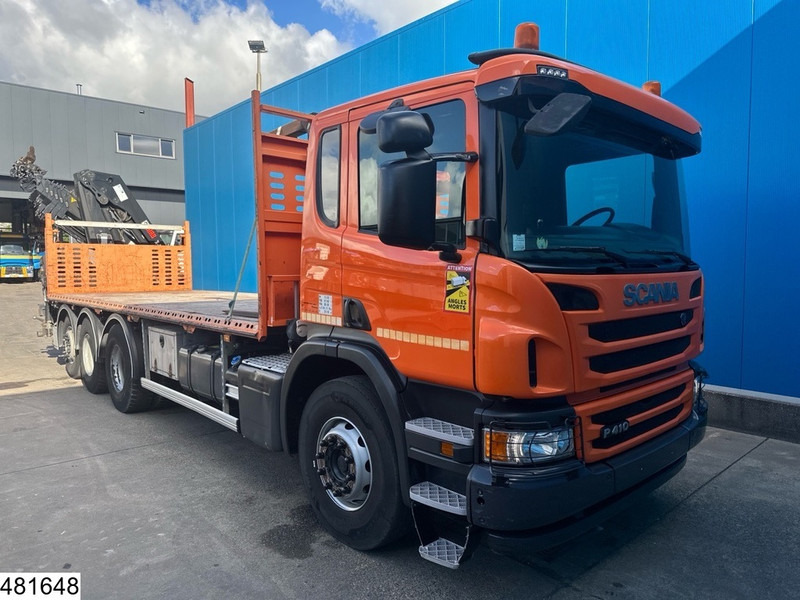Scania P 410 8x4, EURO 6, HIAB, Remote - Camião de caixa aberta/ Plataforma, Caminhão grua: foto 4 Scania P 410 8x4, EURO 6, HIAB, Remote - Camião de caixa aberta/ Plataforma, Caminhão grua: foto 4