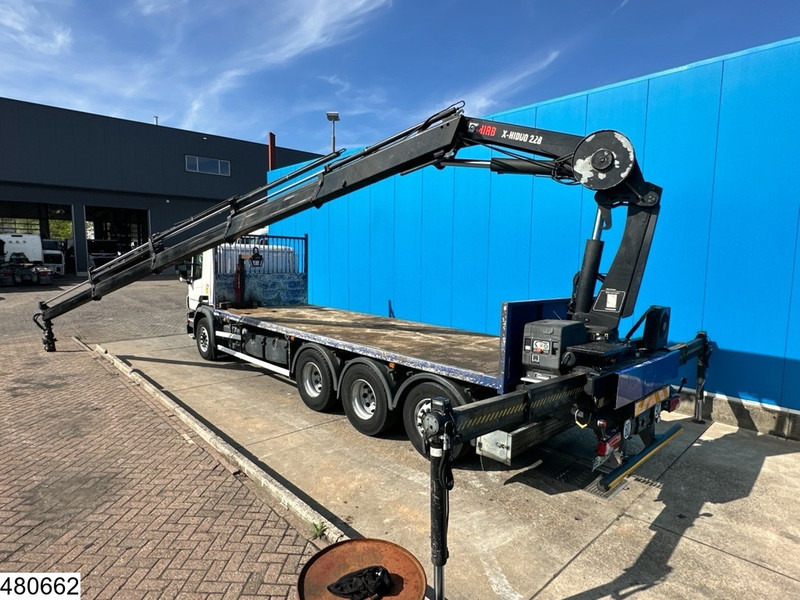 Scania P 410 8x4, EURO 6, HIAB, Remote, Steeringaxle - Camião de caixa aberta/ Plataforma, Caminhão grua: foto 2 Scania P 410 8x4, EURO 6, HIAB, Remote, Steeringaxle - Camião de caixa aberta/ Plataforma, Caminhão grua: foto 2