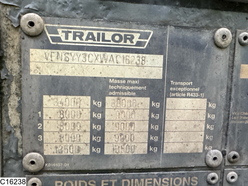 Trailor Fuel 40078 Litres, 9 Compartments - Semirreboque tanque: foto 4 Trailor Fuel 40078 Litres, 9 Compartments - Semirreboque tanque: foto 4