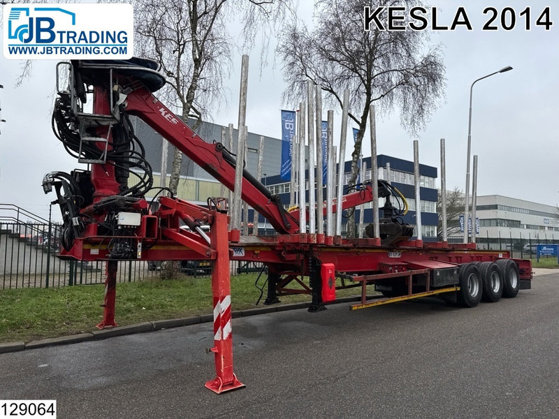 Trax Chassis Timber transport, Kesla 2014 - Semi-reboque florestal: foto 1 Trax Chassis Timber transport, Kesla 2014 - Semi-reboque florestal: foto 1