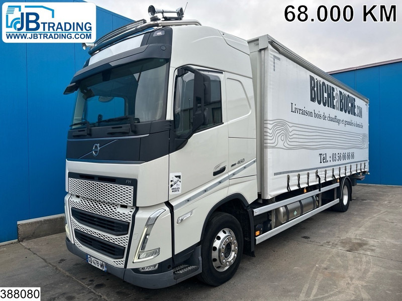 Volvo FH 460 EURO 6, LNG, Standairco, Dhollandia - Caminhão com lona: foto 1 Volvo FH 460 EURO 6, LNG, Standairco, Dhollandia - Caminhão com lona: foto 1
