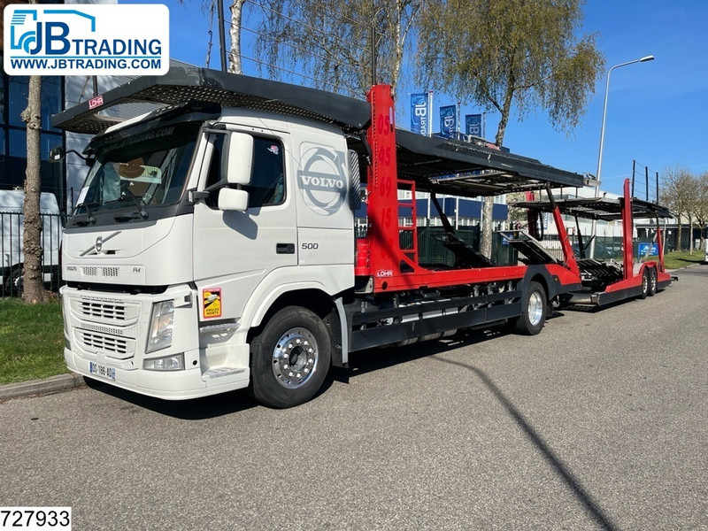 Volvo FM 500 EURO 6, Lohr, Multilohr, Retarder, Combi - Caminhão transporte de veículos: foto 1 Volvo FM 500 EURO 6, Lohr, Multilohr, Retarder, Combi - Caminhão transporte de veículos: foto 1