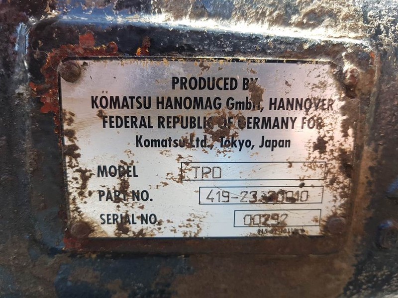 Komatsu TPD - WA320 - 5H Axle/Achse/As - Eixo e peças de Máquina de construção: foto 5 Komatsu TPD - WA320 - 5H Axle/Achse/As - Eixo e peças de Máquina de construção: foto 5